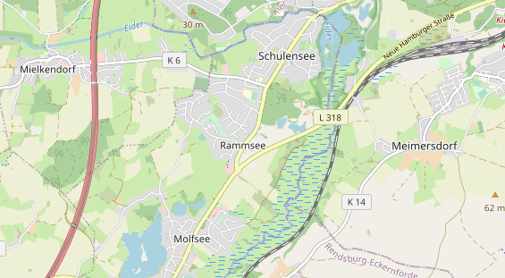 Destination d'excursion sur la carte