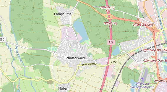 Ausflugsziel auf Karte