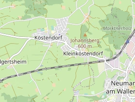 Excursiebestemming op kaart