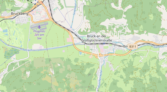 Ausflugsziel auf Karte