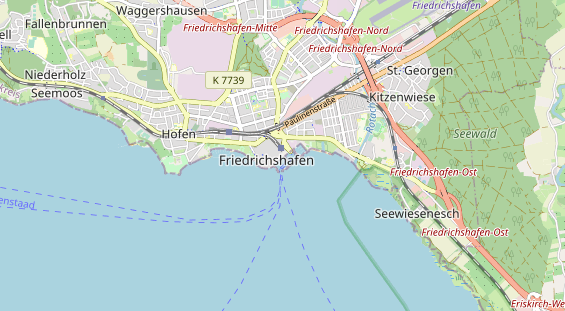 Ausflugsziel auf Karte
