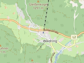 Ausflugsziel auf Karte