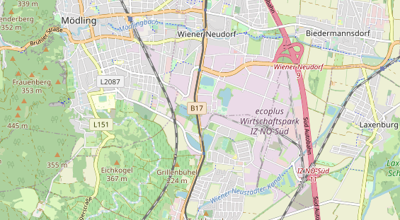 Destination d'excursion sur la carte