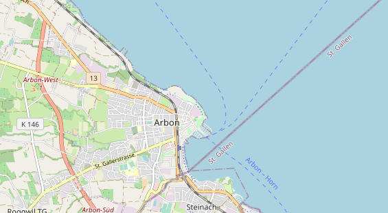 Ausflugsziel auf Karte