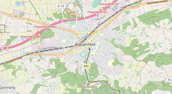 Ausflugsziel auf Karte