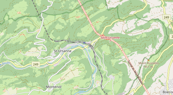 Ausflugsziel auf Karte