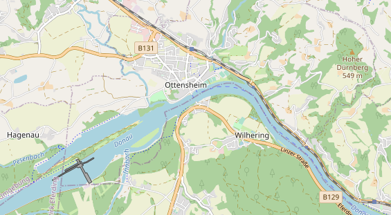 Destination d'excursion sur la carte