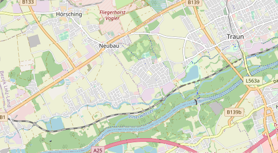 Excursiebestemming op kaart