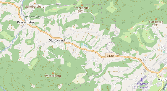 Ausflugsziel auf Karte