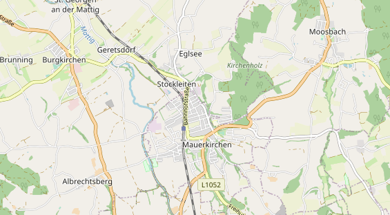 Excursiebestemming op kaart