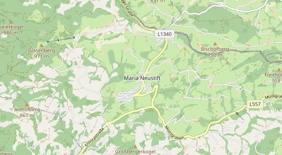 Ausflugsziel auf Karte