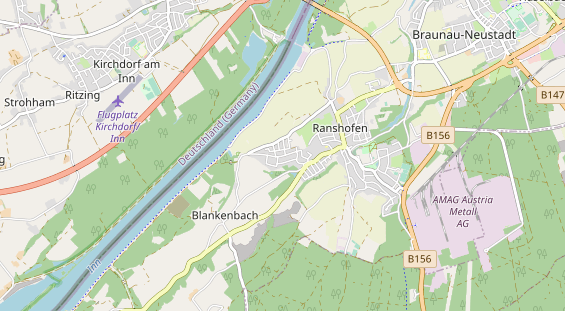 Ausflugsziel auf Karte