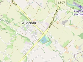 Destination d'excursion sur la carte