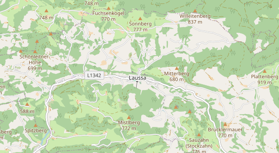 Ausflugsziel auf Karte