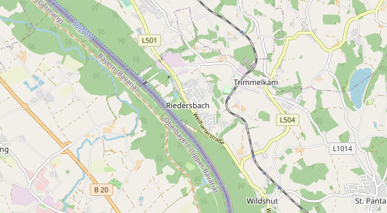 Ausflugsziel auf Karte