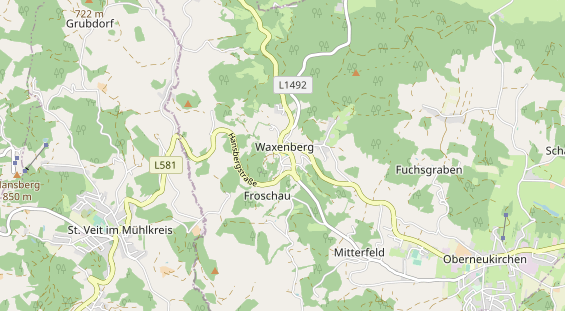 Destination d'excursion sur la carte