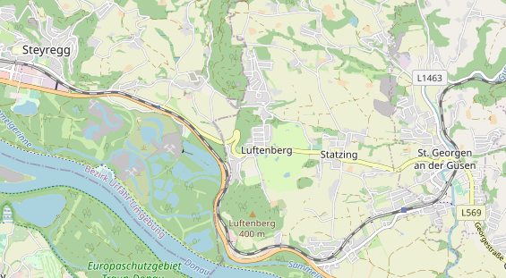 Ausflugsziel auf Karte