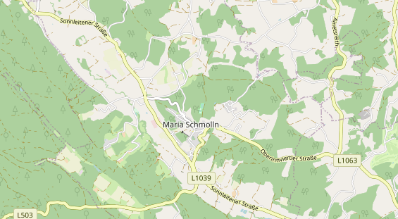 Destinazione dell'escursione sulla carta