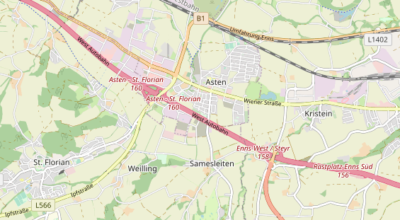 Destination d'excursion sur la carte