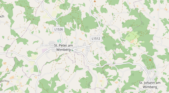 Excursiebestemming op kaart