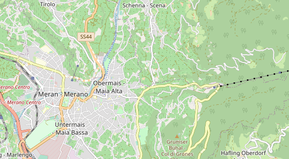 Ausflugsziel auf Karte