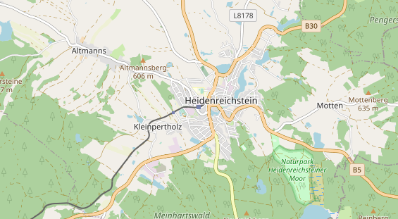 Destination d'excursion sur la carte