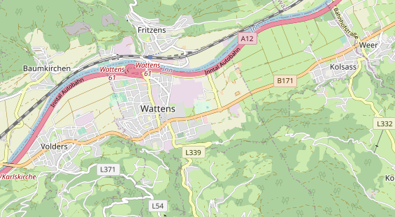 Ausflugsziel auf Karte