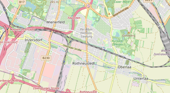 Destination d'excursion sur la carte