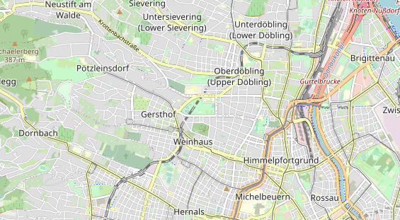 Ausflugsziel auf Karte