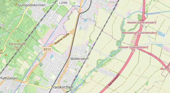 Destination d'excursion sur la carte