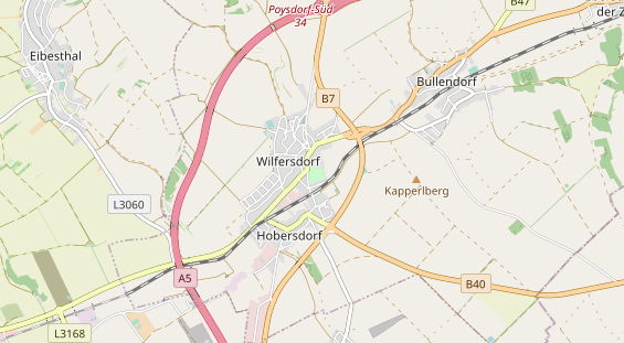 Ausflugsziel auf Karte