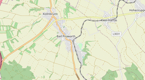 Destinazione dell'escursione sulla carta