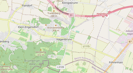 Ausflugsziel auf Karte