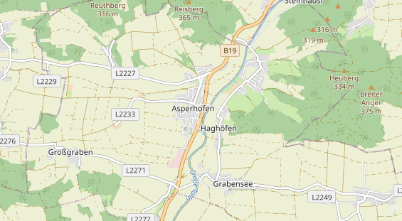 Ausflugsziel auf Karte