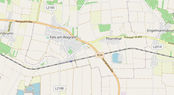 Destinazione dell'escursione sulla carta