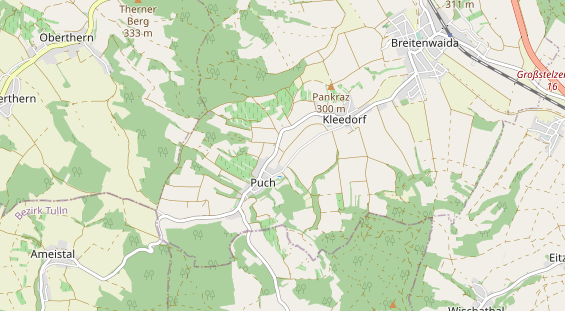 Ausflugsziel auf Karte