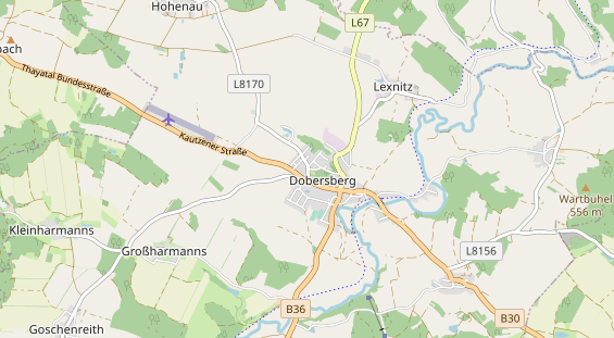 Ausflugsziel auf Karte