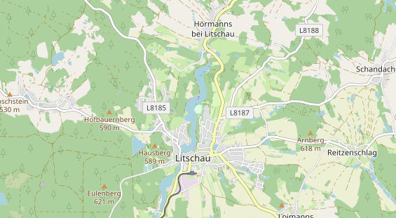 Ausflugsziel auf Karte