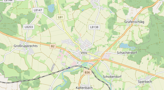 Destinazione dell'escursione sulla carta