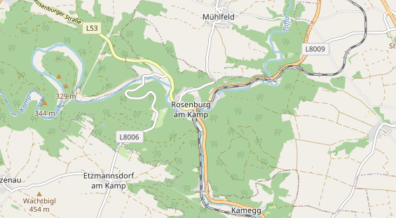 Ausflugsziel auf Karte