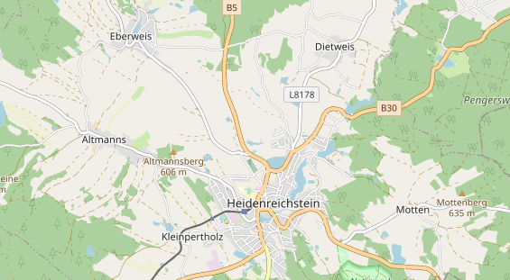 Ausflugsziel auf Karte