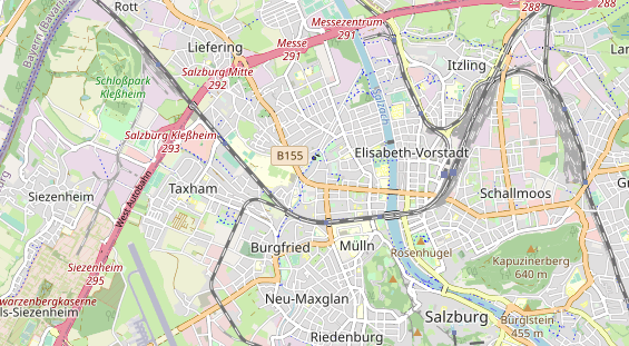 Ausflugsziel auf Karte