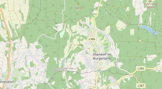 Destination d'excursion sur la carte