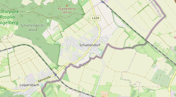 Ausflugsziel auf Karte