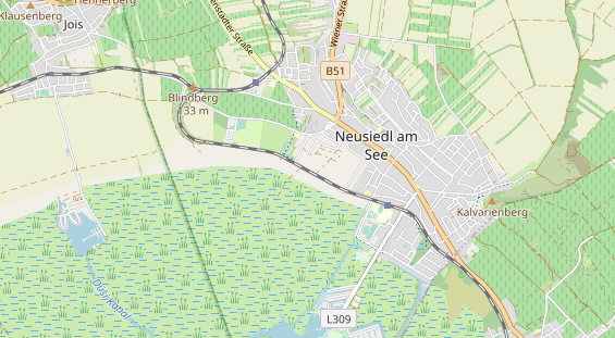 Destination d'excursion sur la carte