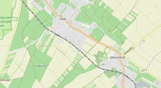 Destination d'excursion sur la carte