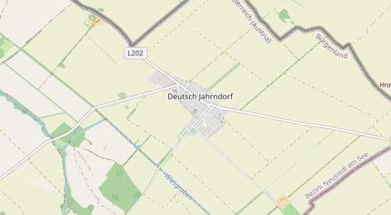 Destination d'excursion sur la carte