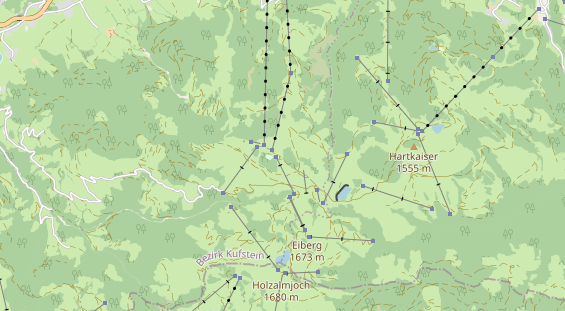 Ausflugsziel auf Karte