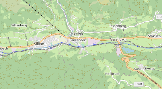 Ausflugsziel auf Karte