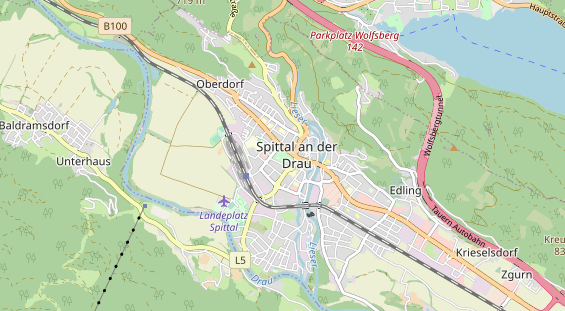 Ausflugsziel auf Karte